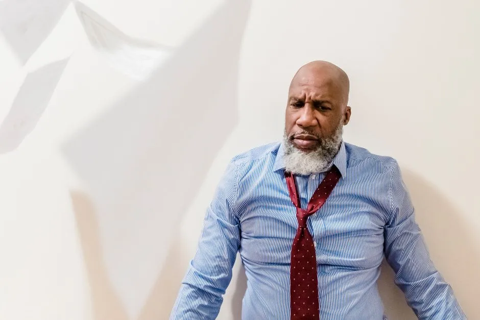 Business owner looking confused over paperwork