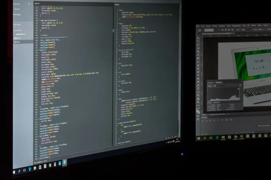 Code editor showing a configuration file